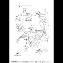 ENGINE HATCH 1 pour Yamaha 2005 WaveRunner WaveRunner VX110 Deluxe - VX1100AD - 2005