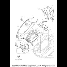 ENGINE HATCH 2 pour Yamaha 2005 WaveRunner WaveRunner VX110 Deluxe - VX1100AD - 2005