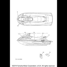 GRAPHICS pour Yamaha 2005 WaveRunner WaveRunner VX110 Deluxe - VX1100AD - 2005