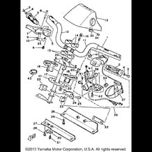 STEERING pour Yamaha 1992 WaveRunner WAVE RUNNER - WR500Q - 1992