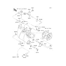 Cooling pour Kawasaki 1996 1100 ZXi