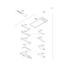 Owner's Tools pour Kawasaki 1996 1100 ZXi