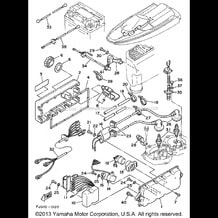 ELECTRICAL 1 pour Yamaha 1992 WaveRunner WAVE RUNNER III 650 (WRA650Q) 1992
