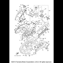 ENGINE HATCH 1 pour Yamaha 2006 WaveRunner FX Cruiser High Output - FX1100AE - 2006