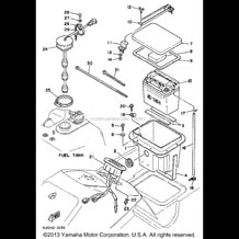 ELECTRICAL 2 pour Yamaha 1992 WaveRunner WAVE RUNNER III 650 (WRA650Q) 1992