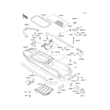 Hull pour Kawasaki 1996 750 SXi