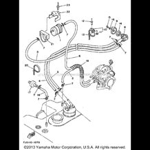 FUEL pour Yamaha 1992 WaveRunner WAVE RUNNER III 650 (WRA650Q) 1992