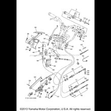CONTROL CABLE pour Yamaha 2006 WaveRunner FX High Output - FX1100E - 2006