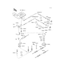 Jet Ski Kawasaki 900 ZXi 1996 - Microfiche and OEM parts