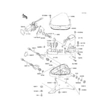 Jet Ski Kawasaki 900 ZXi 1996 - Microfiche and OEM parts