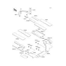 Pads pour Kawasaki 1996 900 ZXi