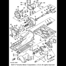 JET UNIT 1 pour Yamaha 1992 WaveRunner WAVE RUNNER III - WRA650Q - 1992