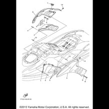 ENGINE HATCH 1 pour Yamaha 2006 WaveRunner WaveRunner GP1300R - GP1300E - 2006