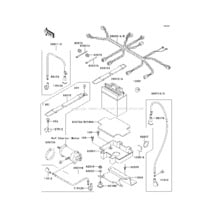 Electrical Equipment pour Kawasaki 1996 STS