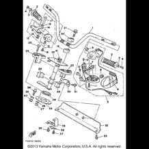 STEERING 1 pour Yamaha 1992 WaveRunner WAVE RUNNER III - WRA650Q - 1992