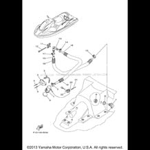 BILGE PUMP pour Yamaha 2007 WaveRunner GP1300R - GP1300-F - 2007