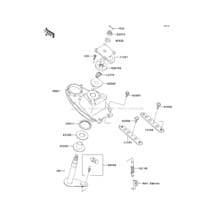 Handle Pole pour Kawasaki 1996 Super Sport XI