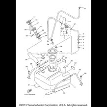 FUEL TANK pour Yamaha 2007 WaveRunner GP1300R - GP1300-F - 2007