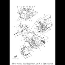 OIL PUMP pour Yamaha 2007 WaveRunner WAVERUNNER FX (DARK RED METALLIC L) - FX1000F - 2007