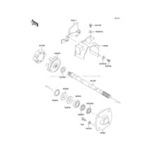 Drive Shaft pour Kawasaki 1997 1100 STX