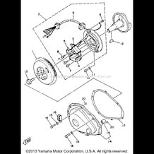 GENERATOR pour Yamaha 1992 WaveRunner WAVE RUNNER LX 650 (WR650Q) 1992