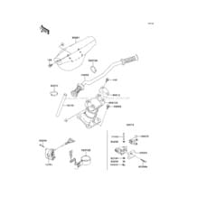 Handlebar pour Kawasaki 1997 1100 STX