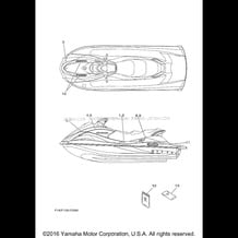 GRAPHICS pour Yamaha 2007 WaveRunner WaveRunner VX - VX1100F - 2007