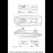 IMPORTANT LABELS pour Yamaha 2007 WaveRunner WaveRunner VX - VX1100F - 2007