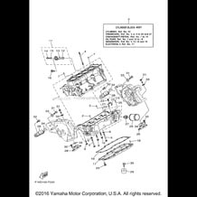 CRANKCASE pour Yamaha 2007 WaveRunner WaveRunner VX Cruiser - VX1100AF - 2007