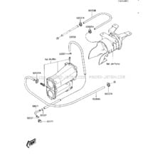 COOLING pour Kawasaki 1986 JS300