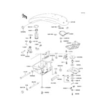 Handle Pole(JS750-B2/B3) pour Kawasaki 1997 750 SXi (Canada Only)