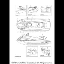 IMPORTANT LABELS pour Yamaha 2007 WaveRunner WaveRunner VX Cruiser - VX1100AF - 2007