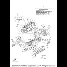 CRANKCASE pour Yamaha 2007 WaveRunner WaveRunner VX Deluxe - VX1100BF - 2007