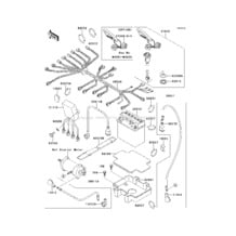 Electrical Equipment(JH750-C3) pour Kawasaki 1997 750 ZXi