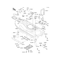 Hull(JH750-C3) pour Kawasaki 1997 750 ZXi