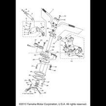 STEERING 1 pour Yamaha 2008 WaveRunner GP1300R - GP1300-G E - 2008