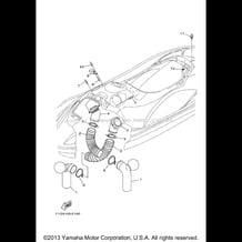 VENTILATION pour Yamaha 2008 WaveRunner GP1300R - GP1300-G E - 2008