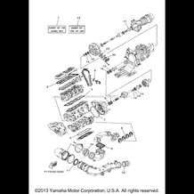 REPAIR KIT 1 pour Yamaha 2008 WaveRunner WAVERUNNER FX - FX1000G - 2008