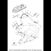 BILGE PUMP pour Yamaha 2008 WaveRunner WaveRunner FX Cruiser High Output CA - FX1100ALG - 2008