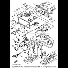 ELECTRICAL 1 pour Yamaha 1993 WaveRunner SUPER JET 650 (SJ650R) 1993