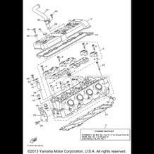 CYLINDER 1 48 pour Yamaha 2008 WaveRunner WaveRunner FX Cruiser High Output CA - FX1100ALG - 2008