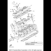 CYLINDER 2 CA NY pour Yamaha 2008 WaveRunner WaveRunner FX Cruiser High Output CA - FX1100ALG - 2008