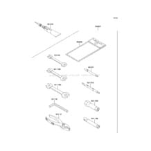 Owner's Tools pour Kawasaki 1997 Super Sport XI