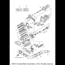 REPAIR KIT 2 CA NY pour Yamaha 2008 WaveRunner WaveRunner FX Cruiser High Output CA - FX1100ALG - 2008