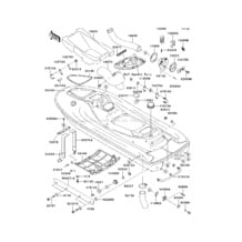 Hull(JT1100-B1) pour Kawasaki 1998 1100 STX