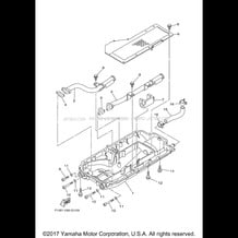 OIL PAN pour Yamaha 2008 WaveRunner WAVERUNNER FX CRUISER SUPER HIGH OUT - FX1800AGR - 2008