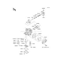 Carburetor Parts(JH1100-A3/A4) pour Kawasaki 1998 1100 ZXi