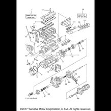 REPAIR KIT 1 pour Yamaha 2008 WaveRunner WAVERUNNER FX CRUISER SUPER HIGH OUT - FX1800AGR - 2008