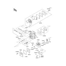 Carburetor Parts pour Kawasaki 1998 750 STX