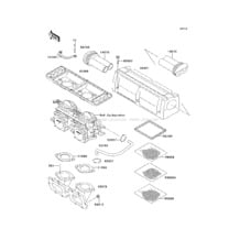 Flame Arrester pour Kawasaki 1998 750 STX